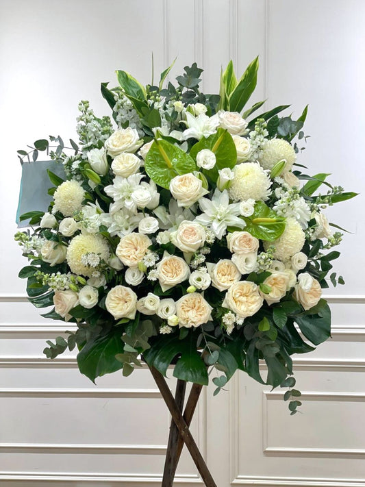 FF 2004 悼念花籃