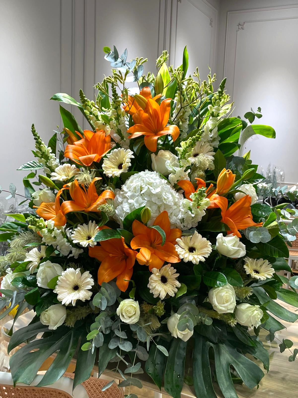 FF 2009 悼念花籃