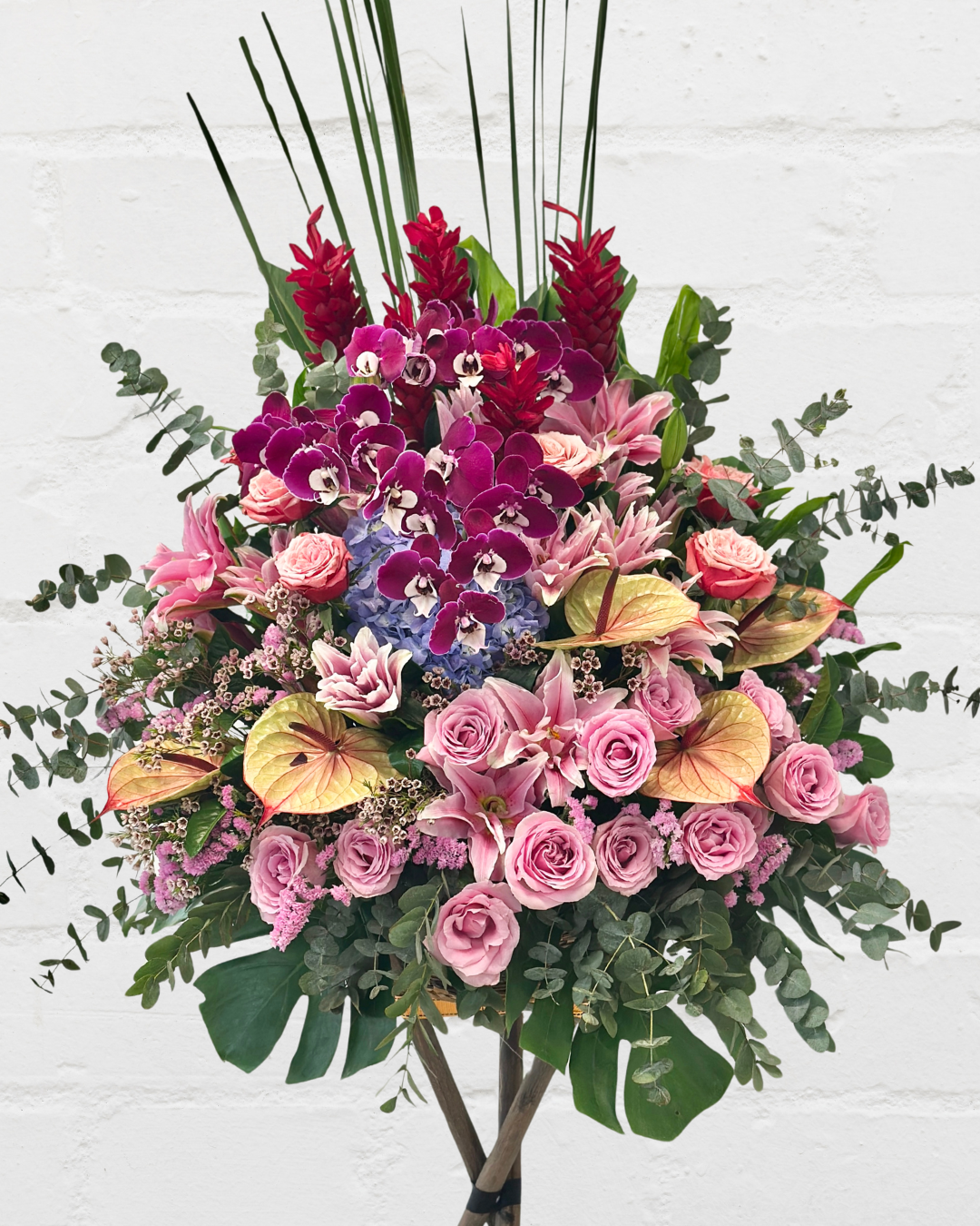 GO 2015 蝴蝶蘭喜慶花籃