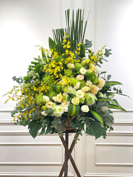 FF 2001 悼念花籃