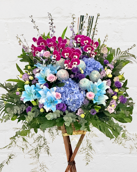 GO 2018 蝴蝶蘭喜慶花籃