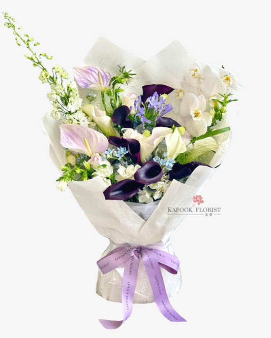 BQ 2055 馬蹄蘭花束