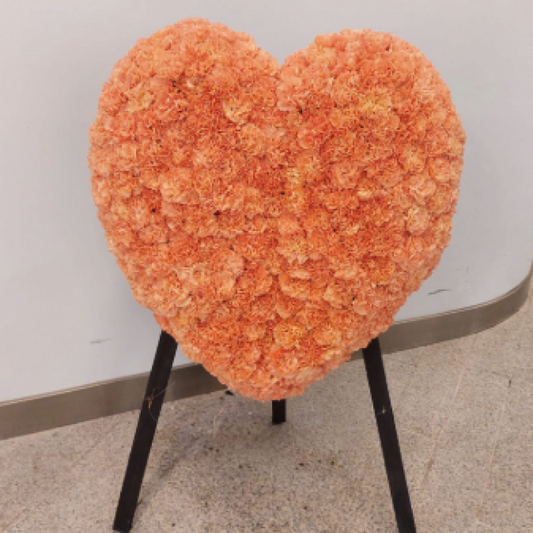 FF 1029 悼念心形花牌