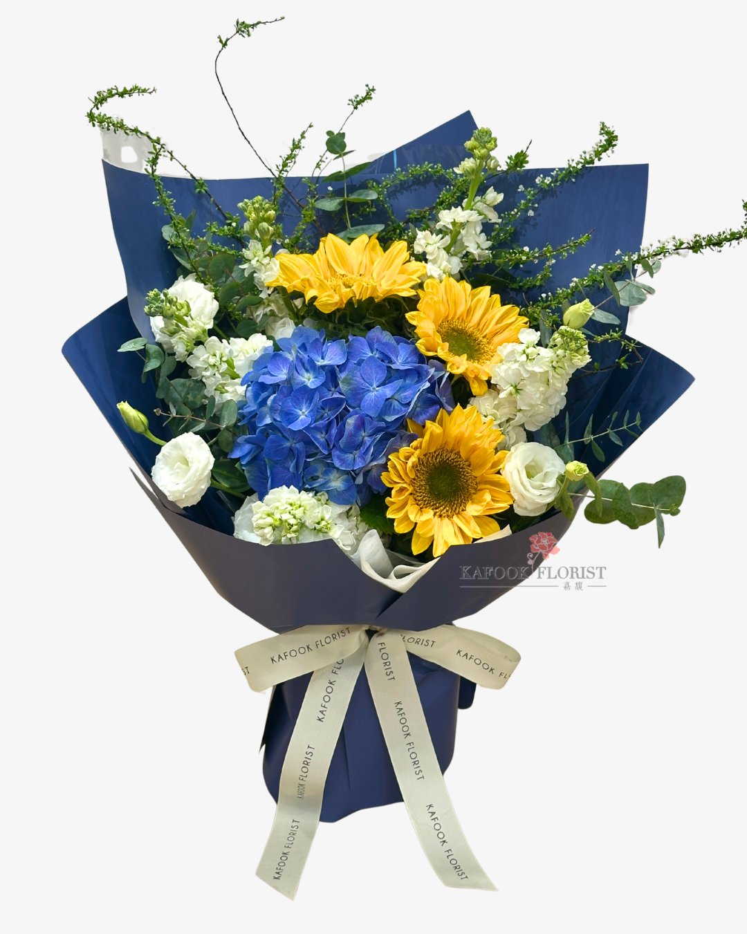 BQ 2108 繡球太陽花花束