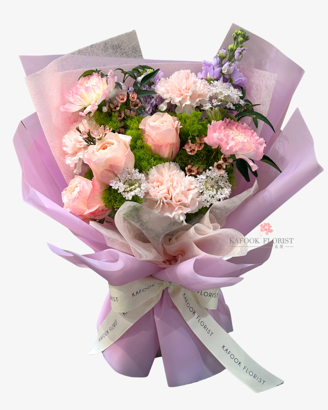 BQ 2109 康乃馨玫瑰花束