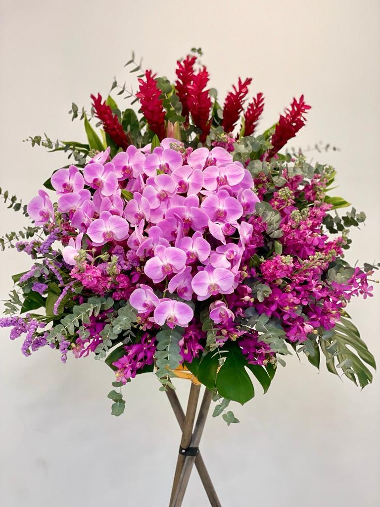 GO 1012 蝴蝶蘭喜慶花籃