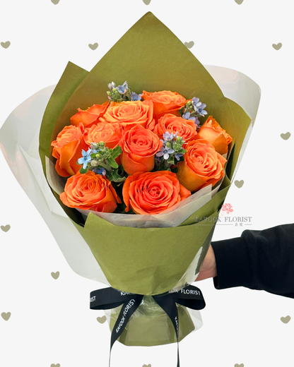 BQ 2104 情人節精選 一心一意 （11支玫瑰）