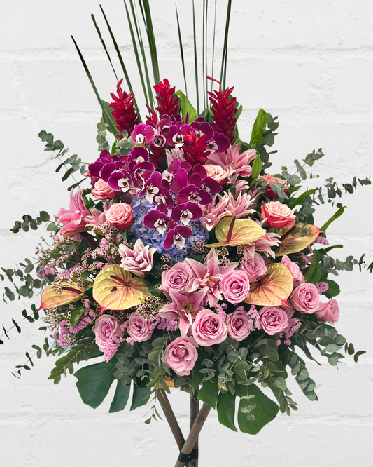GO 2015 蝴蝶蘭喜慶花籃