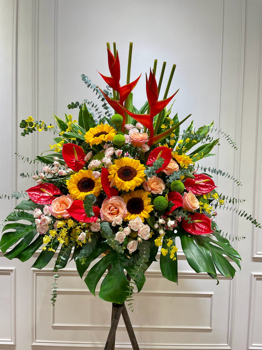 GO 1002 喜慶花籃