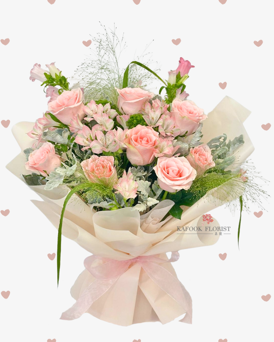 BQ 2069 情人節精選 玫瑰花束