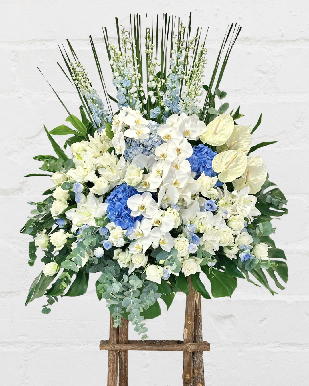 FF 2010 蝴蝶蘭悼念花籃