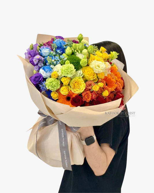 2096 彩虹花束