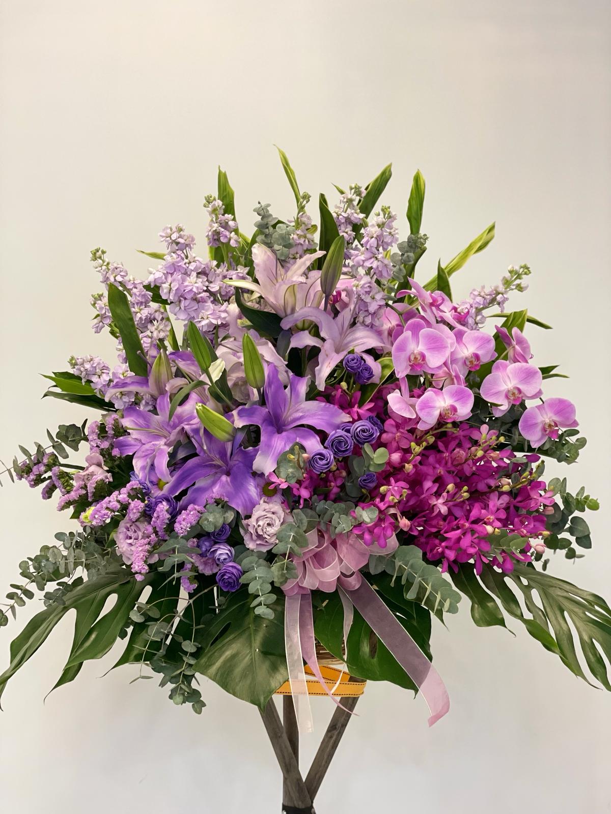 GO 1010 蝴蝶蘭喜慶花籃